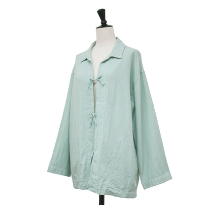 24春夏 ツイル シャツ ジャケット / TWILL SHIRTS JACKET 襟付き 長袖 コットン