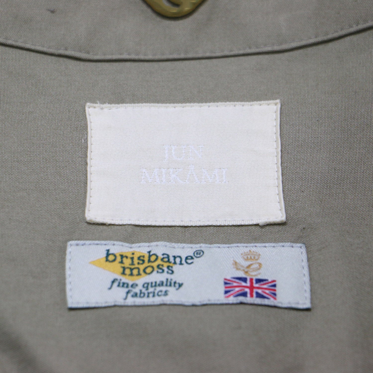 JUN MIKAMI (ジュンミカミ) ノーカラー ロング コート / クルー