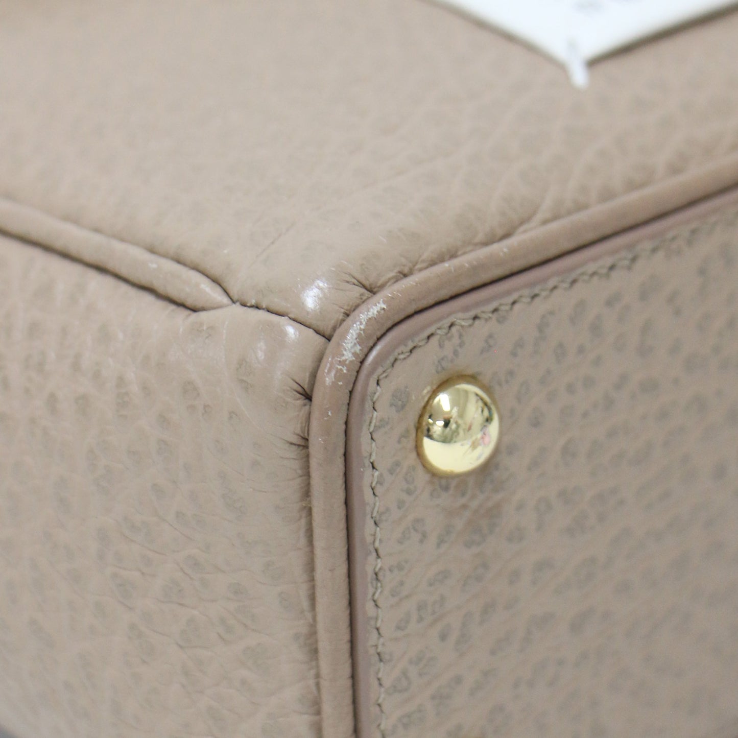 24春夏 チェーン ショルダーバッグ SB1WG0046 P4348 / 5AC TOTE HORIZONTAL 2WAY ハンドバッグ 巾着 カレンダータグ ナンバリングタグ レザー 牛革