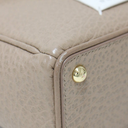 24春夏 チェーン ショルダーバッグ SB1WG0046 P4348 / 5AC TOTE HORIZONTAL 2WAY ハンドバッグ 巾着 カレンダータグ ナンバリングタグ レザー 牛革