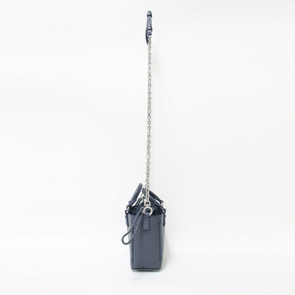 24春夏 チェーン ショルダーバッグ SB1WG0046 P4348 / 5AC TOTE HORIZONTAL 2WAY ハンドバッグ 巾着 カレンダータグ ナンバリングタグ レザー 牛革