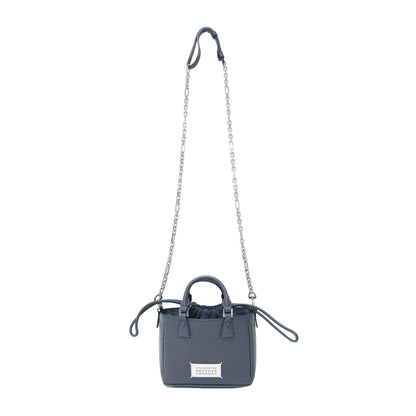 24春夏 チェーン ショルダーバッグ SB1WG0046 P4348 / 5AC TOTE HORIZONTAL 2WAY ハンドバッグ 巾着 カレンダータグ ナンバリングタグ レザー 牛革