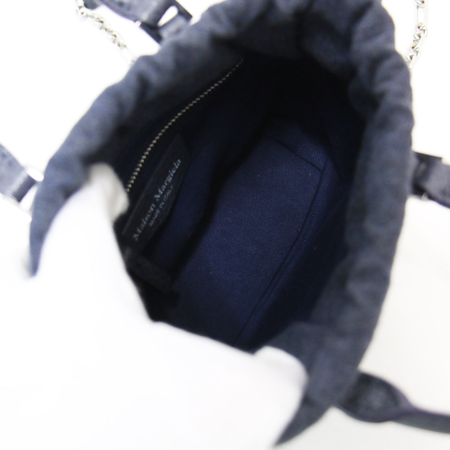 24春夏 チェーン ショルダーバッグ SB1WG0046 P4348 / 5AC TOTE HORIZONTAL 2WAY ハンドバッグ 巾着 カレンダータグ ナンバリングタグ レザー 牛革