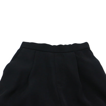 バックサテン ジョーゼット ゴム ジョッパーズ / パンツ テーパード タック