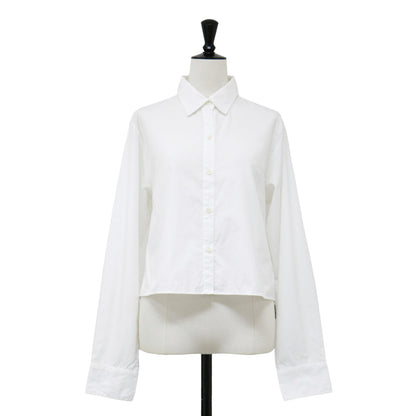ショート シャツ / 長袖 レギュラーカラー コットン