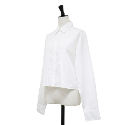 ショート シャツ / 長袖 レギュラーカラー コットン