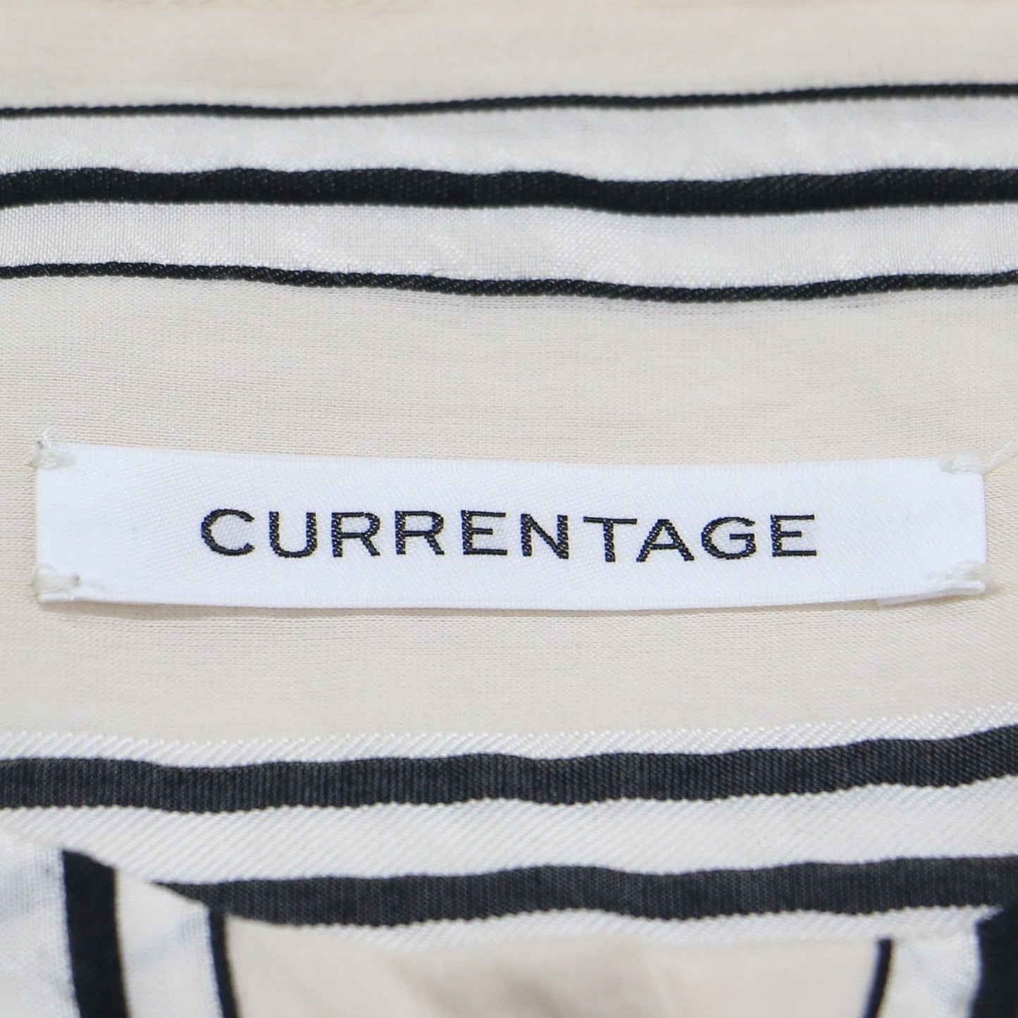 IENA 別注 ストライプ柄 ロング シャツ ワンピース / ドレス ウエストベルト 長袖