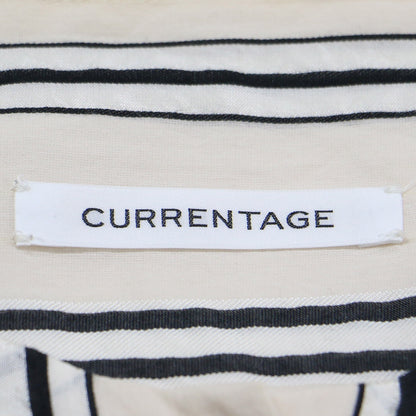 IENA 別注 ストライプ柄 ロング シャツ ワンピース / ドレス ウエストベルト 長袖