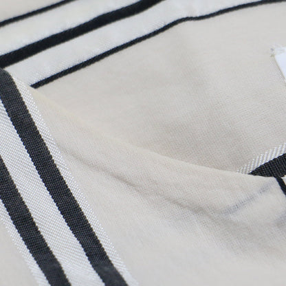 IENA 別注 ストライプ柄 ロング シャツ ワンピース / ドレス ウエストベルト 長袖