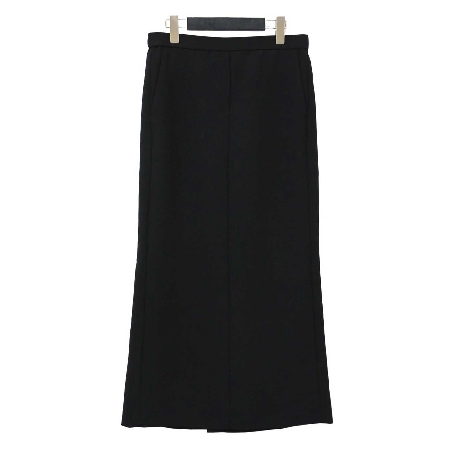 24春夏 イージー Iライン スカート / ロング ウエストゴム バックスリット