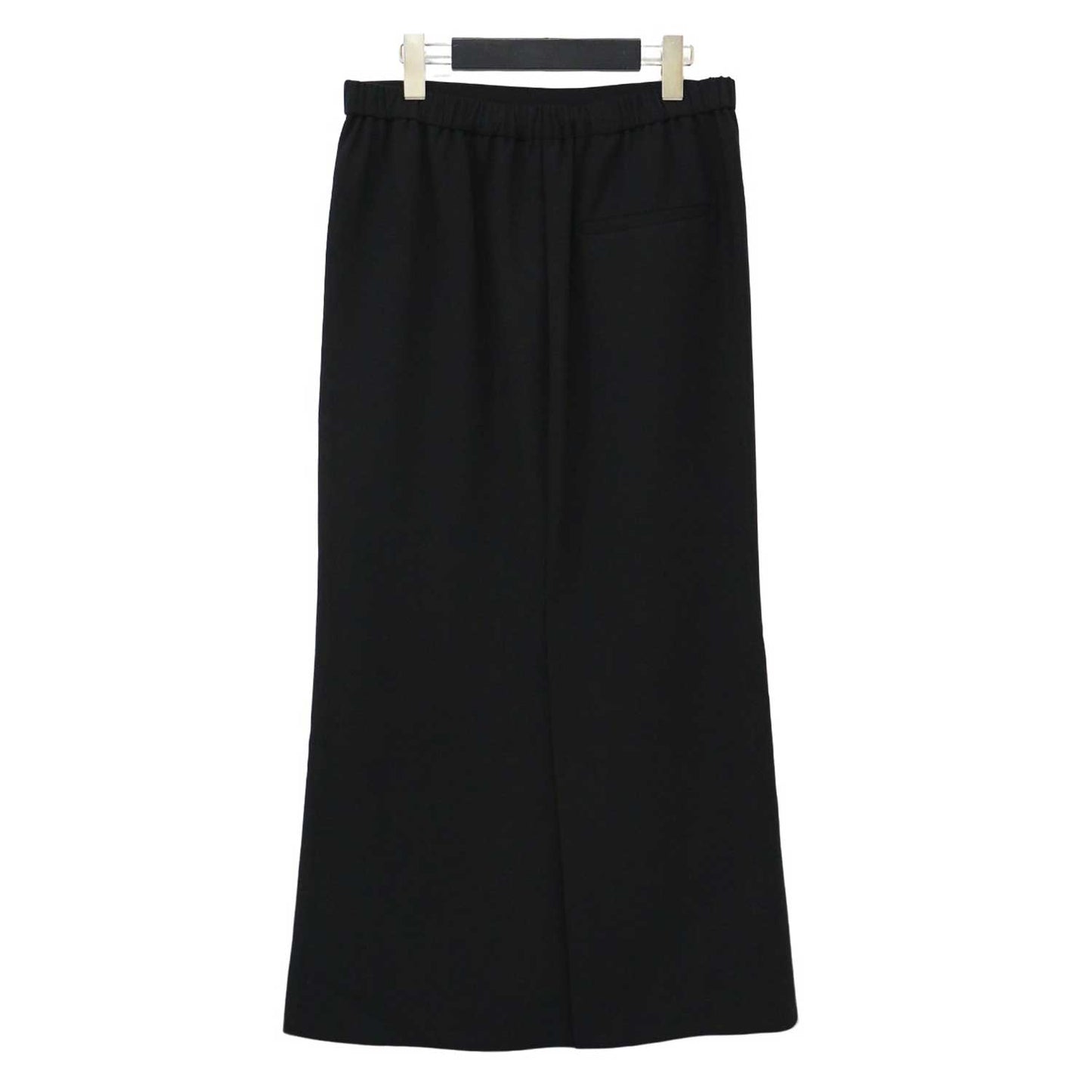 24春夏 イージー Iライン スカート / ロング ウエストゴム バックスリット