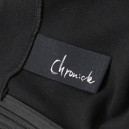 Chronicle ボートネック 7分袖 ワンピース / 膝丈 Aライン