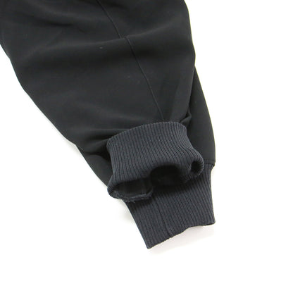 トリアセ ダブル ジョーゼット ブルゾン / ジャケット ショート丈 リブ MA-1