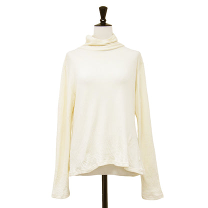 nest コットン ハイネック カットソー / 長袖 プルオーバー Tシャツ