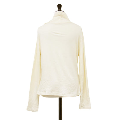 nest コットン ハイネック カットソー / 長袖 プルオーバー Tシャツ