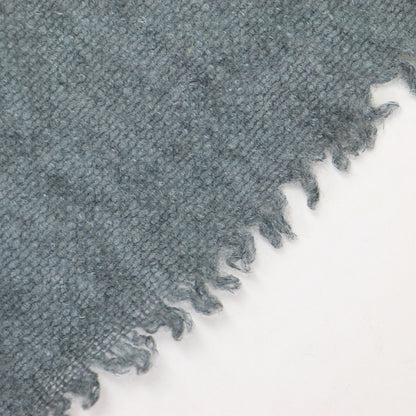 配色 ライン ストール / ショール マフラー 大判 フリンジ