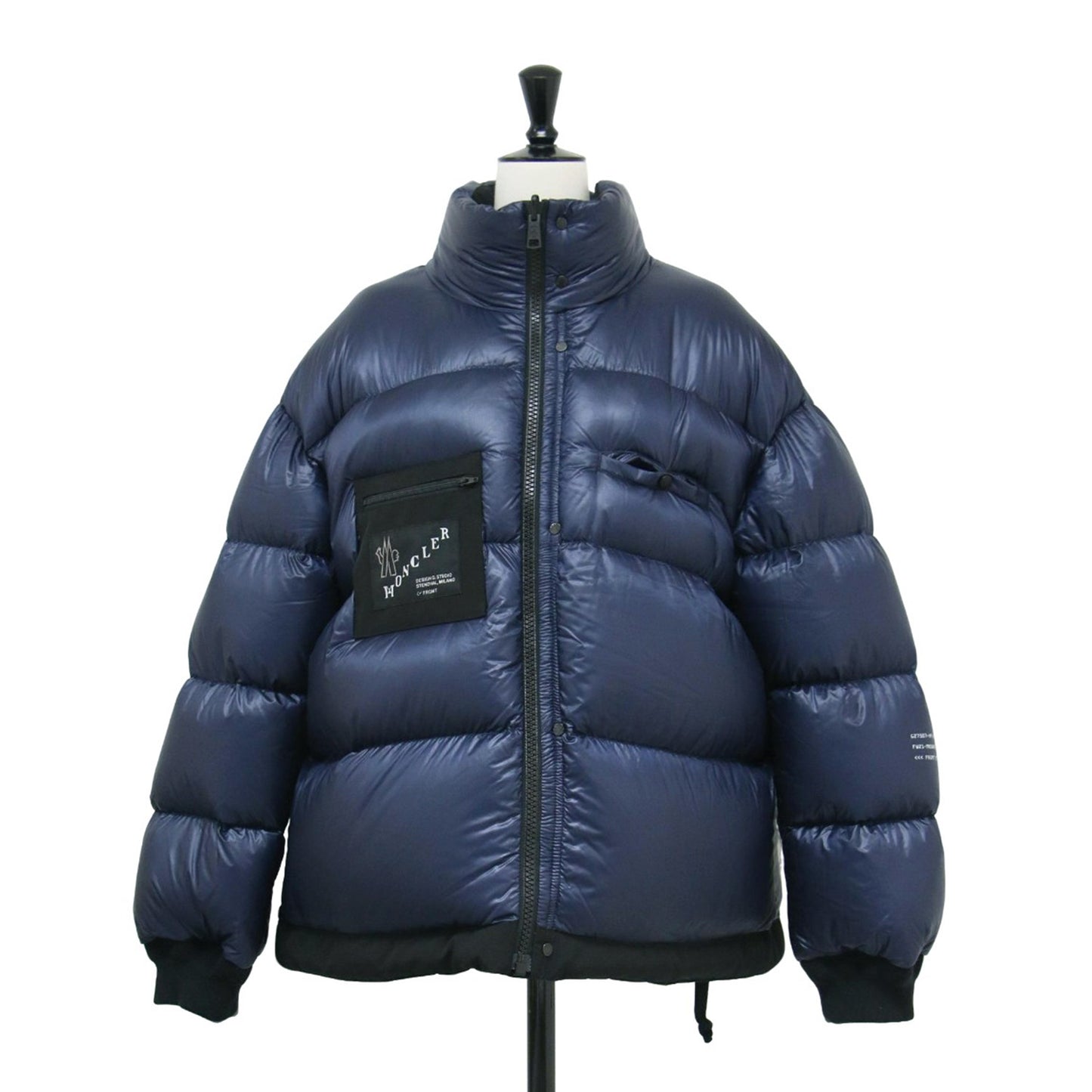 × FRGMT HIROSHI FUJIWARA ALASIA ダウン ジャケット / ショート丈 スタンドカラー リバーシブル