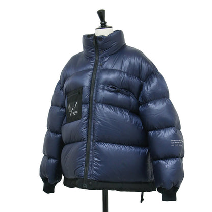 × FRGMT HIROSHI FUJIWARA ALASIA ダウン ジャケット / ショート丈 スタンドカラー リバーシブル