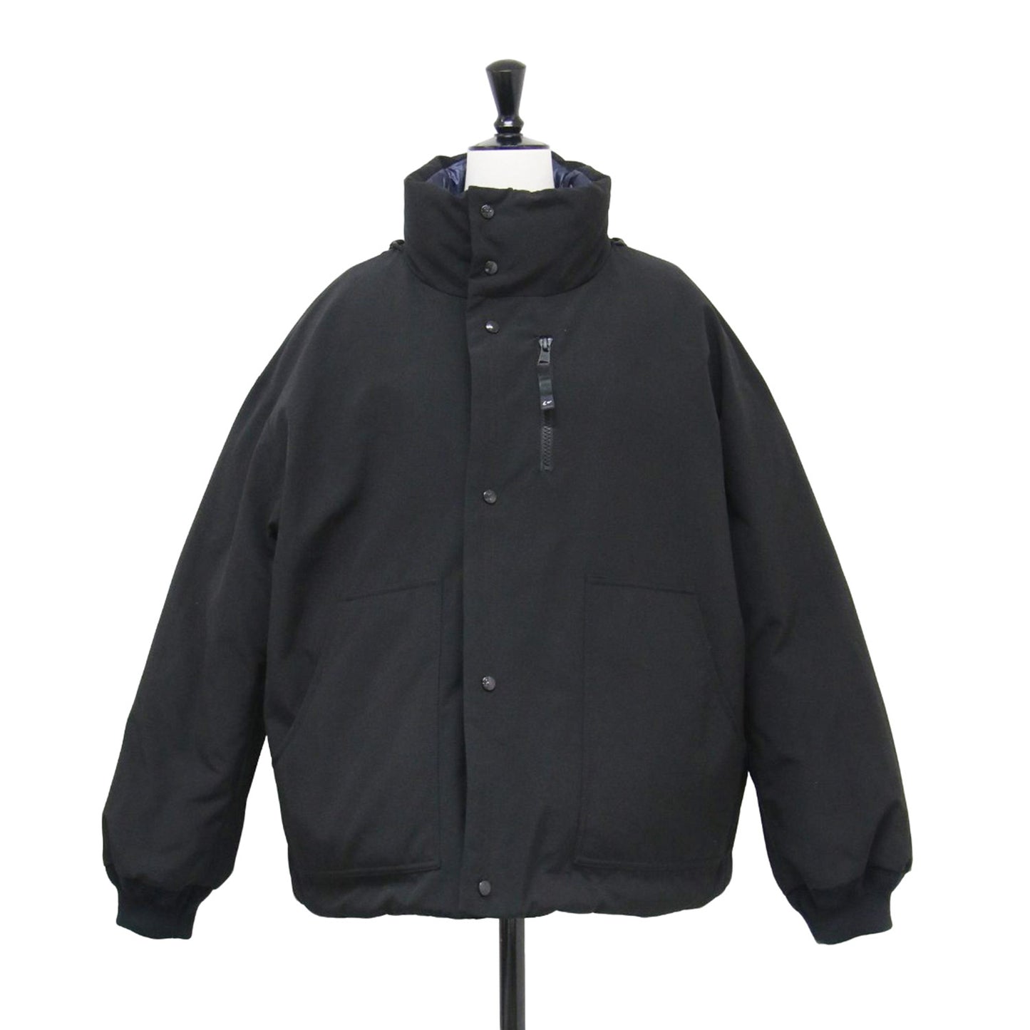 × FRGMT HIROSHI FUJIWARA ALASIA ダウン ジャケット / ショート丈 スタンドカラー リバーシブル