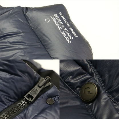 × FRGMT HIROSHI FUJIWARA ALASIA ダウン ジャケット / ショート丈 スタンドカラー リバーシブル