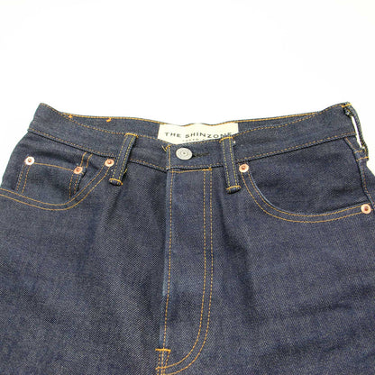 センタープレス コットン デニム パンツ IVY JEANS / テーパード アイビー ジーンズ