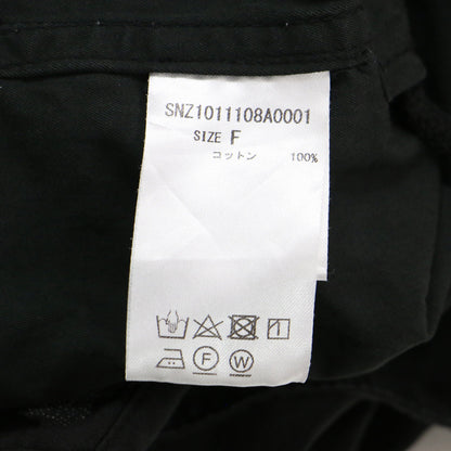 21春夏 ショート モッズコート / ブルゾン 長袖 フード付き オーバーサイズ コットン