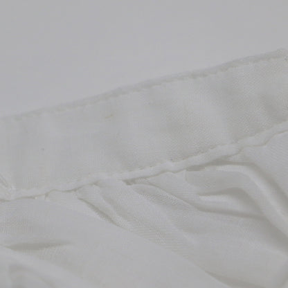 24春夏 ギャザー ブラウス / 長袖 ボリュームスリーブ シアー リネン