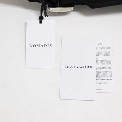 25春夏 FRAMeWORK 別注 コードチャーム SHOULDER バッグ / ロゴ プリント 肩掛け 斜め掛け