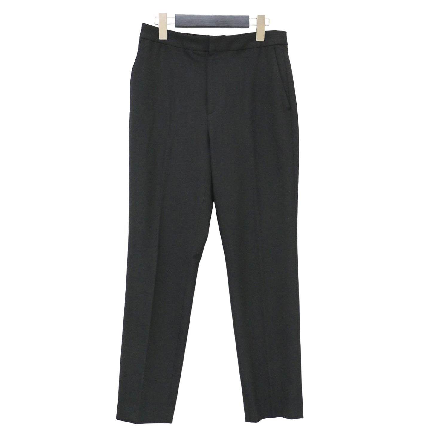 24秋冬 2WAYストレッチ センタープレス スティック パンツ / テーパード ウエストゴム