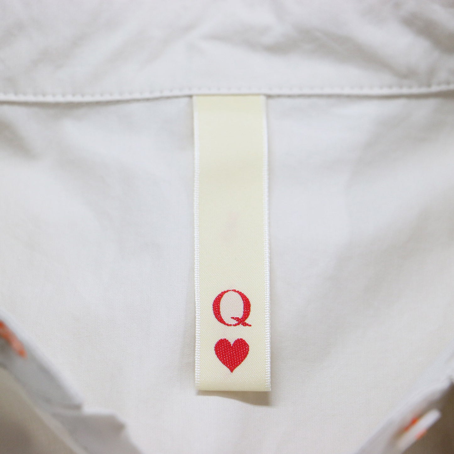 リブ ドッキング シャツ / レギュラーカラー 長袖 オーバーサイズ コットン