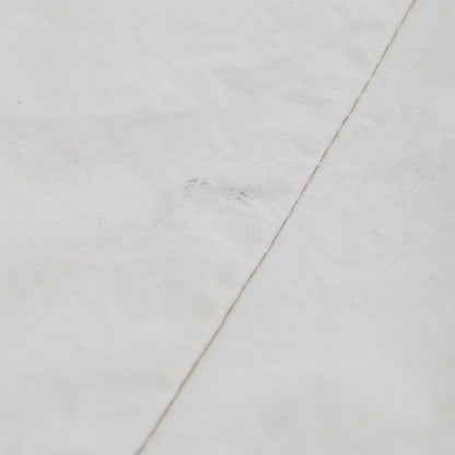 リブ ドッキング シャツ / レギュラーカラー 長袖 オーバーサイズ コットン