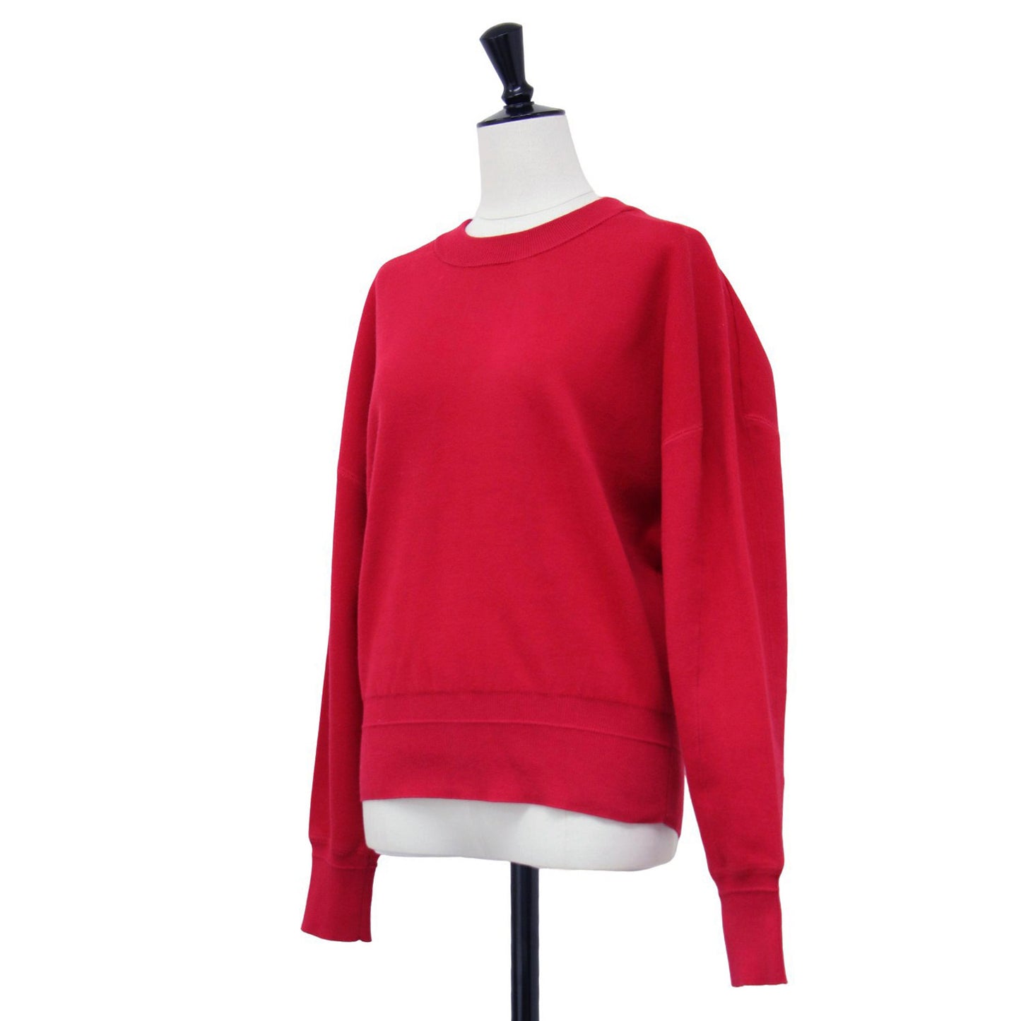 24秋冬 接結 ニット プルオーバー / クルーネック 長袖 ショート丈