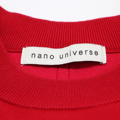 24秋冬 接結 ニット プルオーバー / クルーネック 長袖 ショート丈