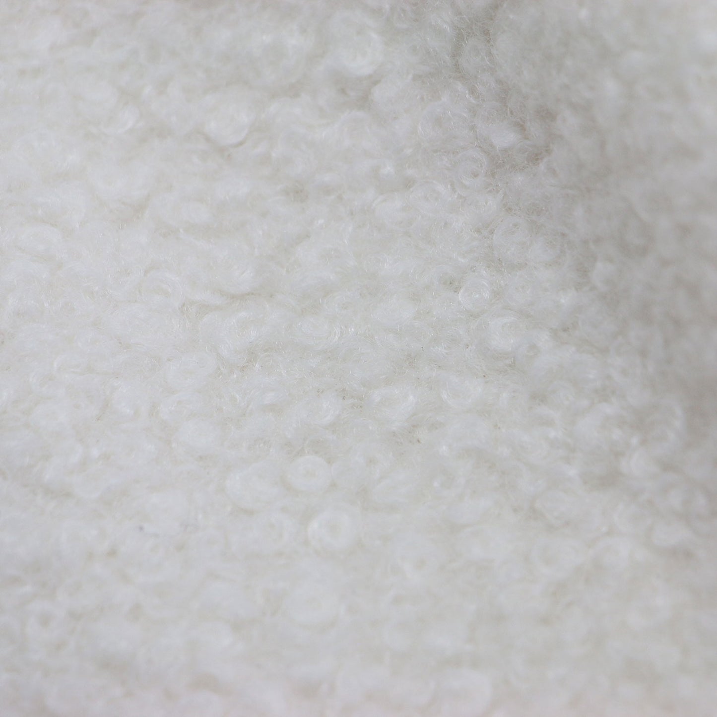 ビックカラー オーバーサイズ ブークレ ロング コート / ダブル テーラードカラー ボア