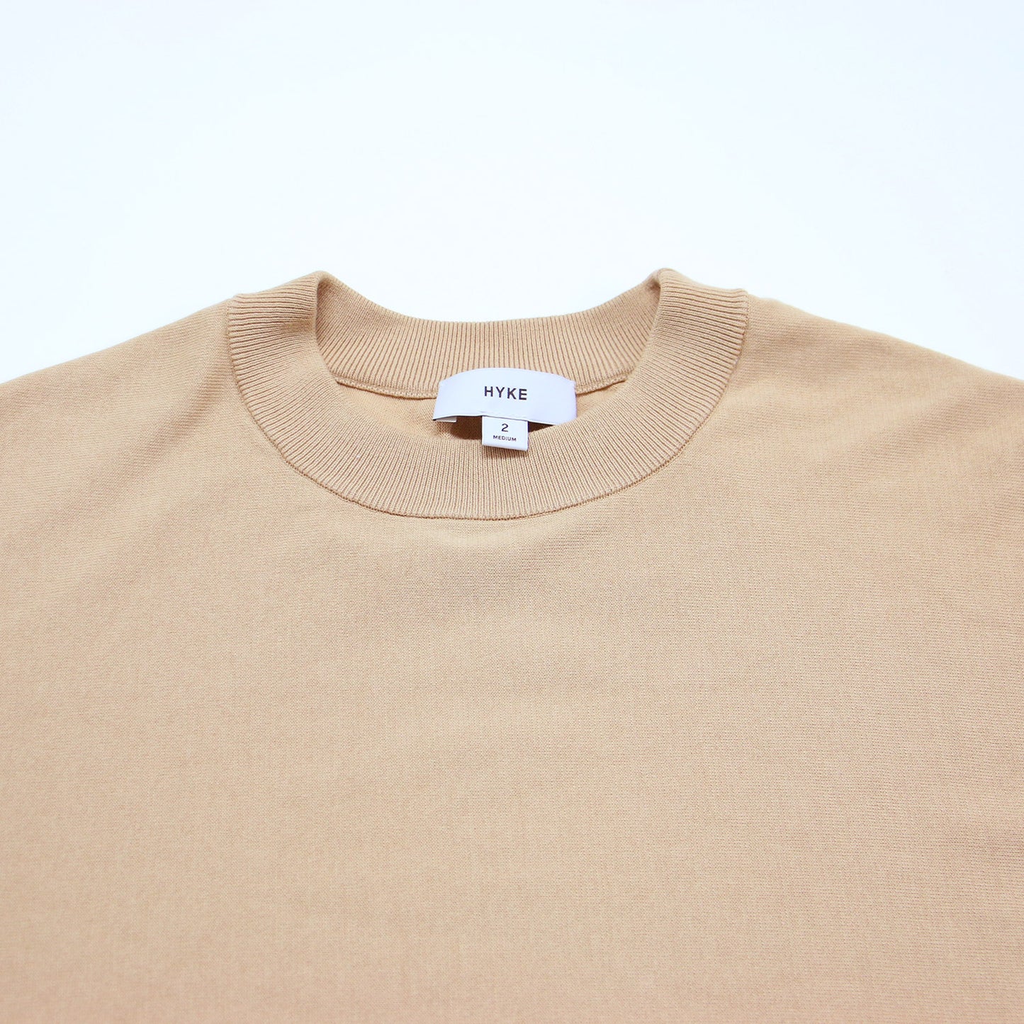 24春夏 クルーネック ポンチョ ニット / CREW NECK PONCHO SWEATER プルオーバー クロップド丈 コットン