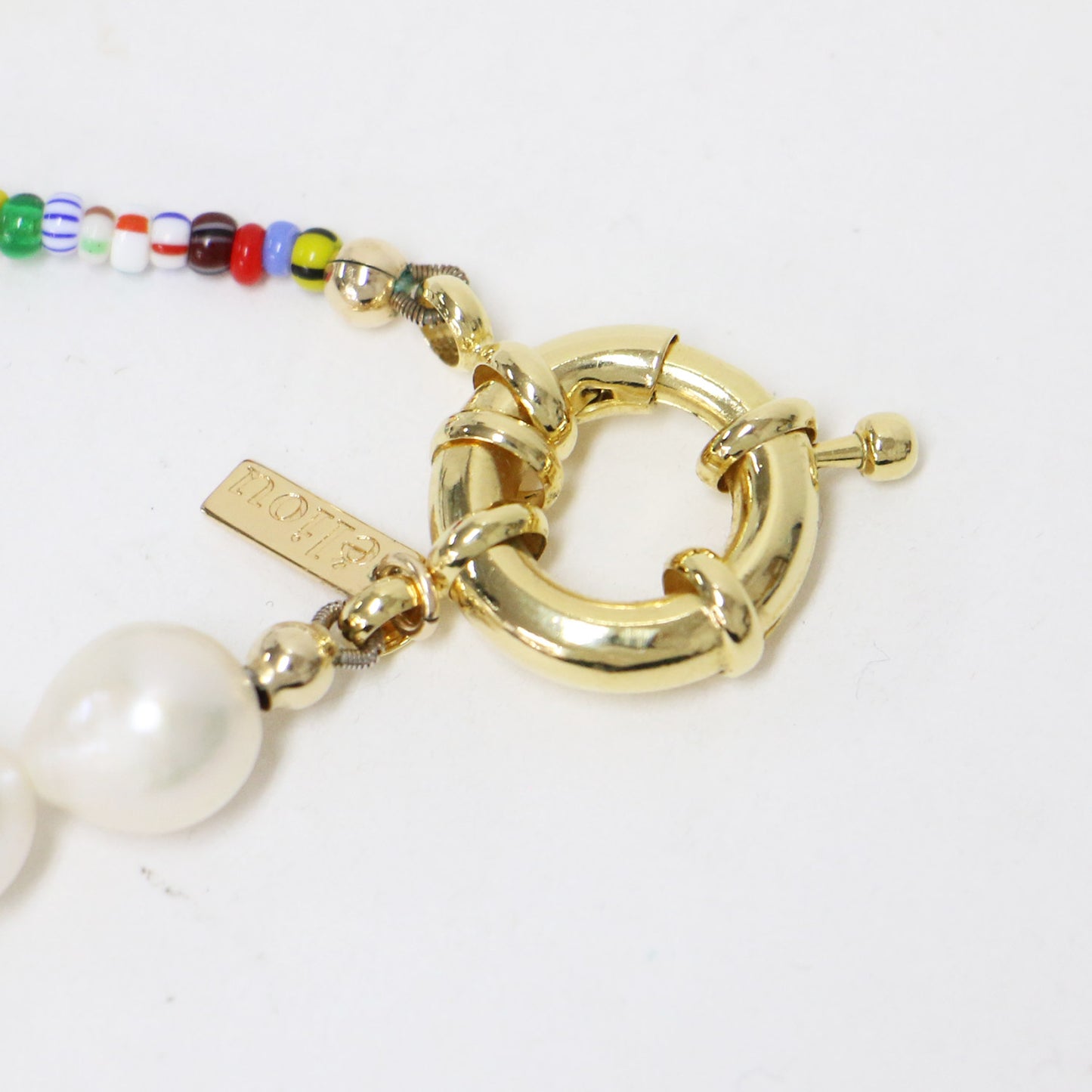 24春夏 THASOS ネックレス / パール ビーズ ゴールドフィルドビーズ