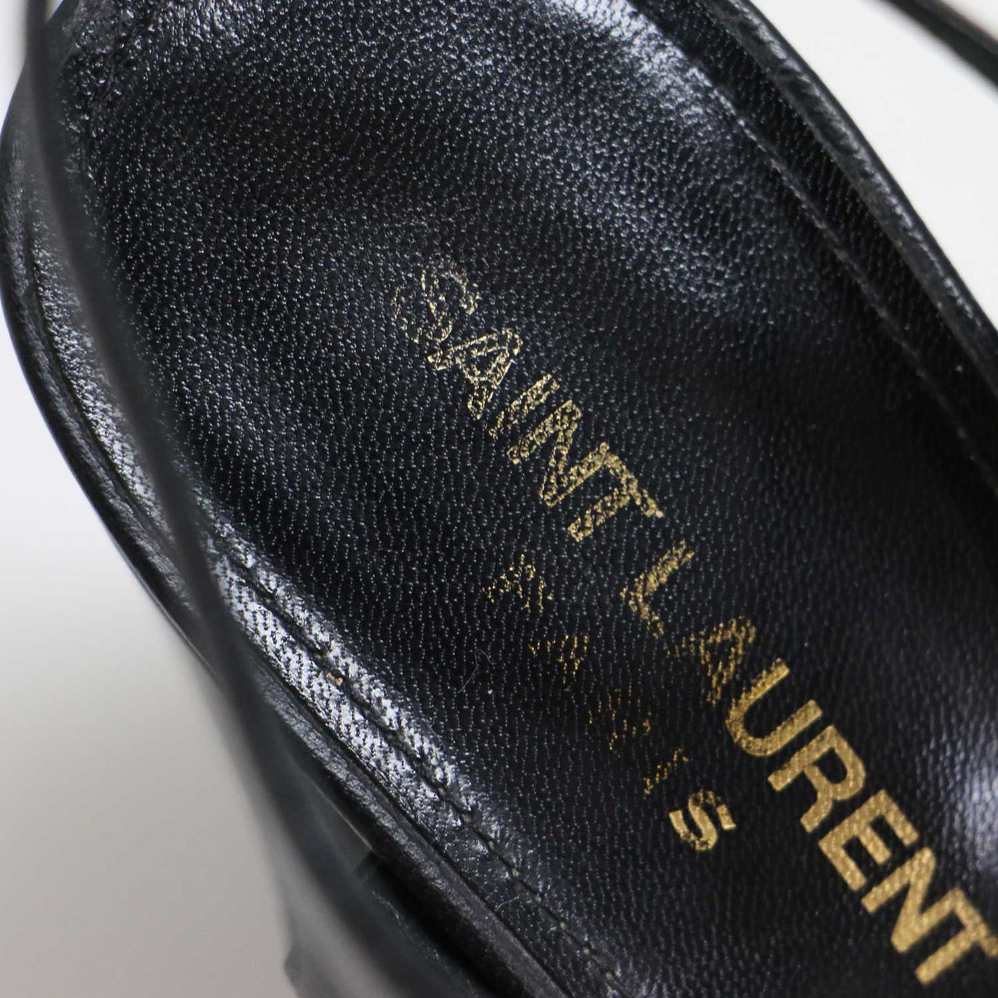 クロスストラップ プラットフォーム サンダル / bianca sandals in smooth leather ブロックヒール アンクルストラップ スムースレザー