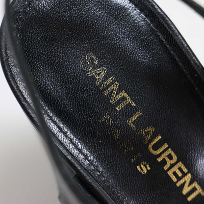 クロスストラップ プラットフォーム サンダル / bianca sandals in smooth leather ブロックヒール アンクルストラップ スムースレザー