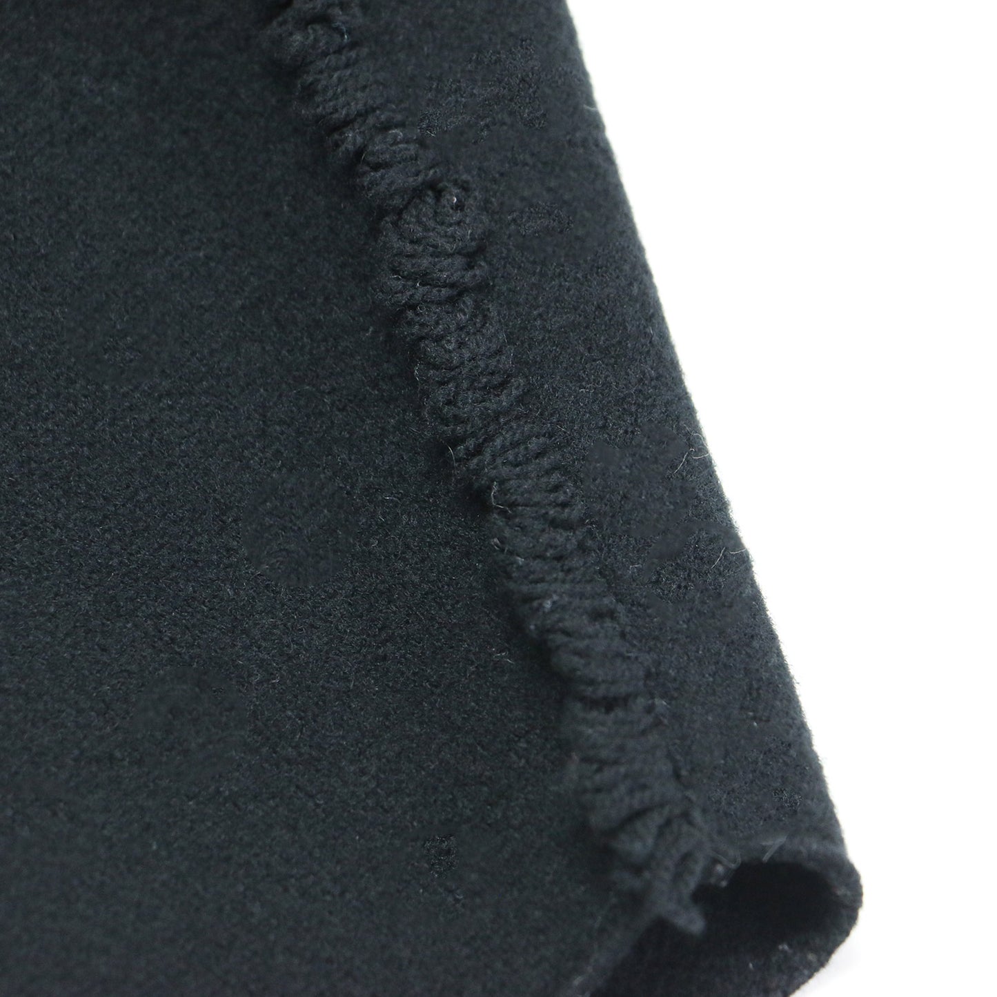 22秋冬 ウール ロング カーディガン / ニット 長袖 Vネック ボリュームスリーブ フリンジ オーバーサイズ