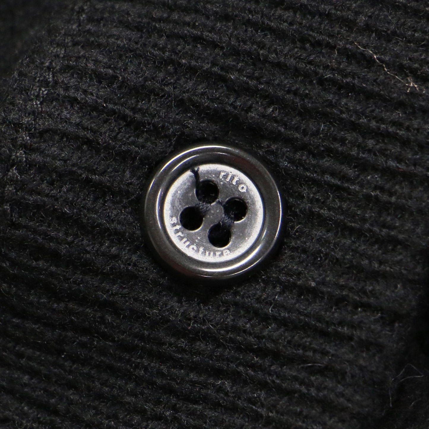 22秋冬 ウール ロング カーディガン / ニット 長袖 Vネック ボリュームスリーブ フリンジ オーバーサイズ