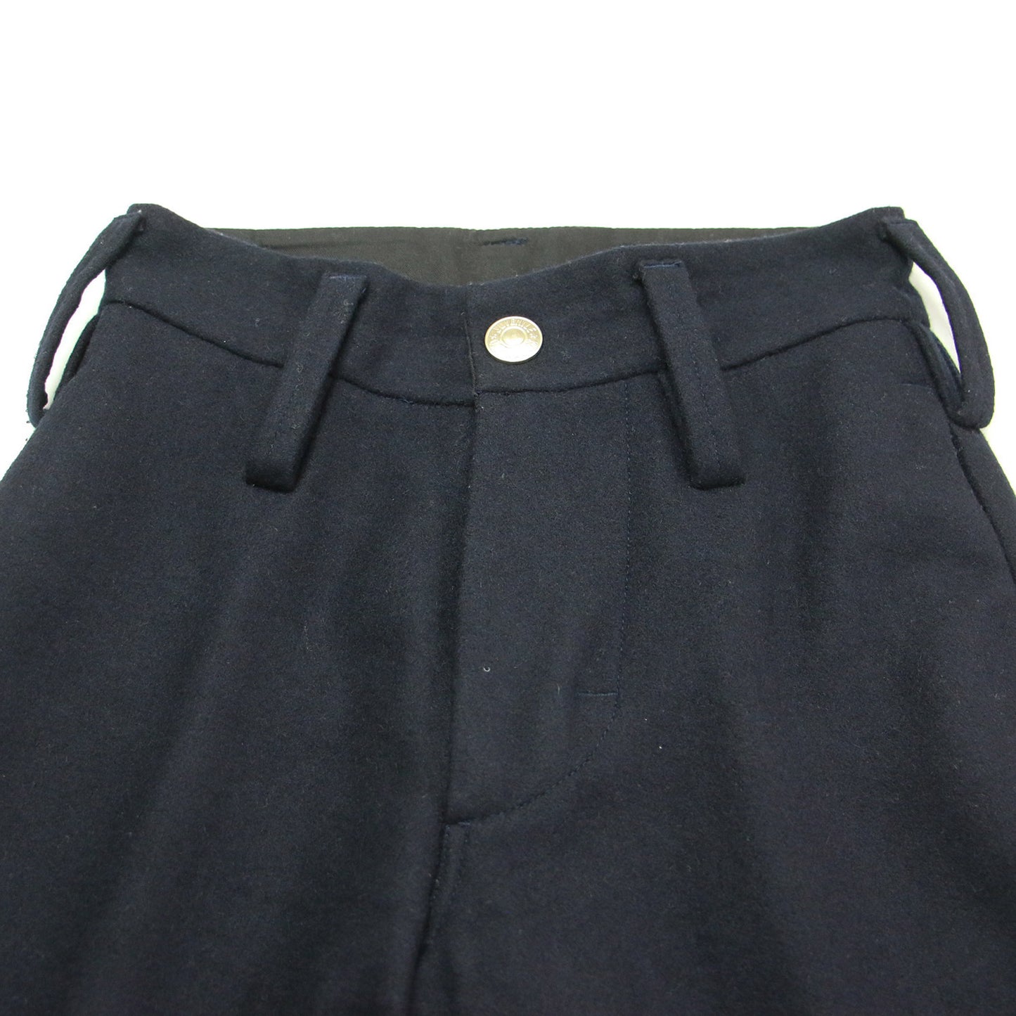 24秋冬 ウール ワイド パンツ / JUVENILE IMITATE TROUSERS トラウザーズ ハイウエスト フレア ダブル