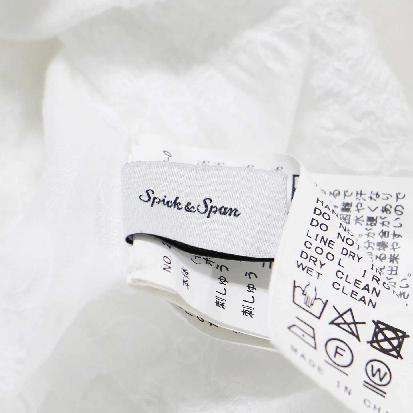 24春夏 シアー エンブロイダリー シャツ / ブラウス 長袖 刺繍 総柄 花柄