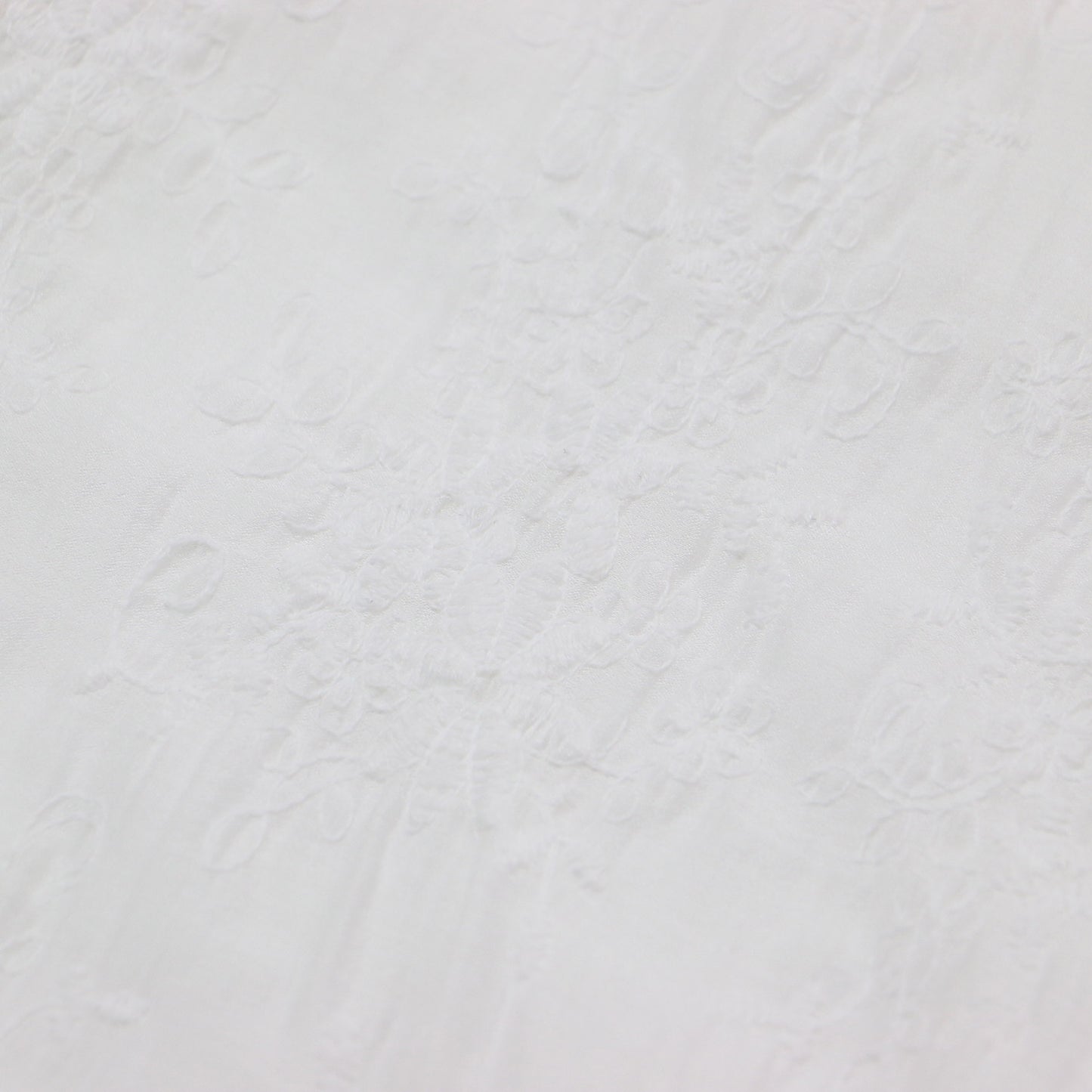 24春夏 シアー エンブロイダリー シャツ / ブラウス 長袖 刺繍 総柄 花柄