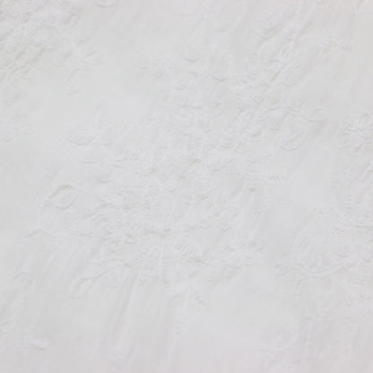 24春夏 シアー エンブロイダリー シャツ / ブラウス 長袖 刺繍 総柄 花柄