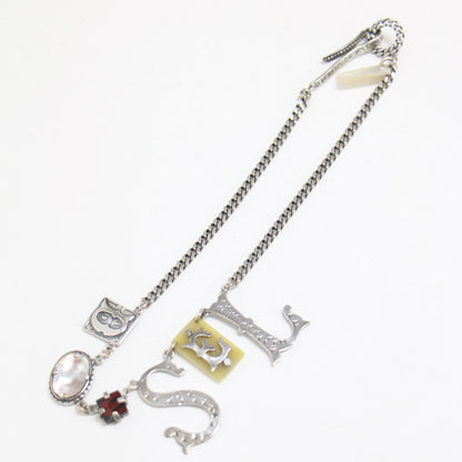 アルファベット モチーフ ネックレス / チェーン ロゴ