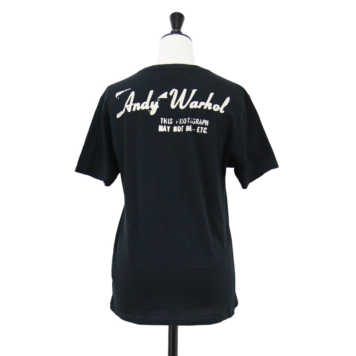 × Andy Warhol バナナ プリント 半袖 Tシャツ / コットン クルーネック カットソー アンディウォーホル