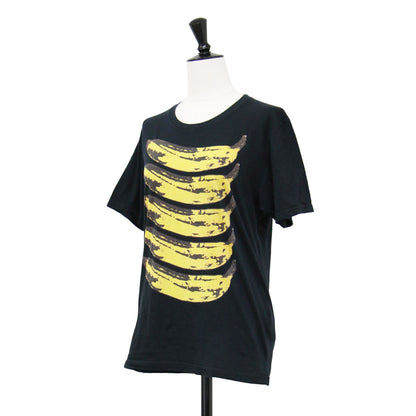× Andy Warhol バナナ プリント 半袖 Tシャツ / コットン クルーネック カットソー アンディウォーホル