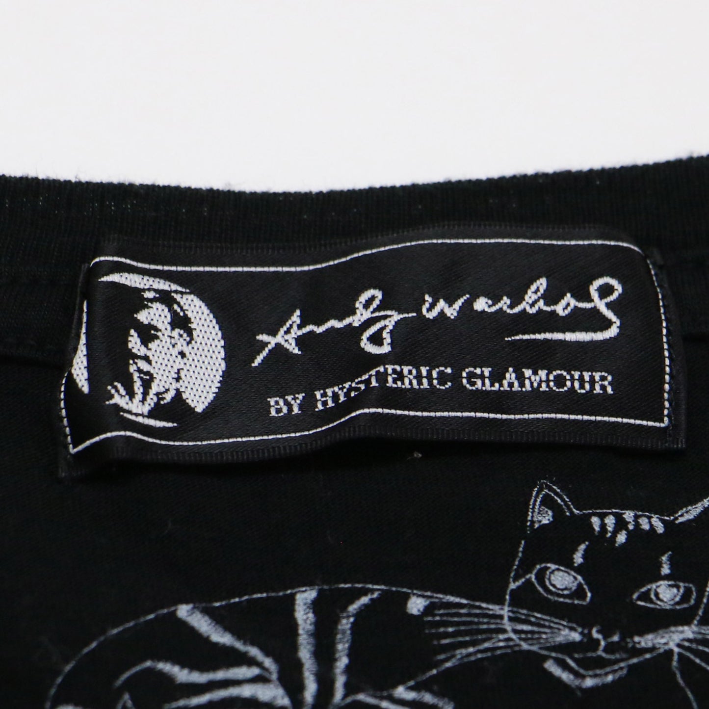 × Andy Warhol バナナ プリント 半袖 Tシャツ / コットン クルーネック カットソー チュニック丈 アンディウォーホル