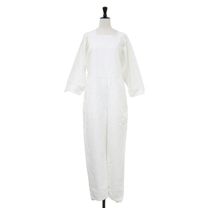 R.H.VINTAGE レースアップ スクエアネック ジャンプスーツ / Lace Up Square Neck Jumpsuit オールインワン サロペット