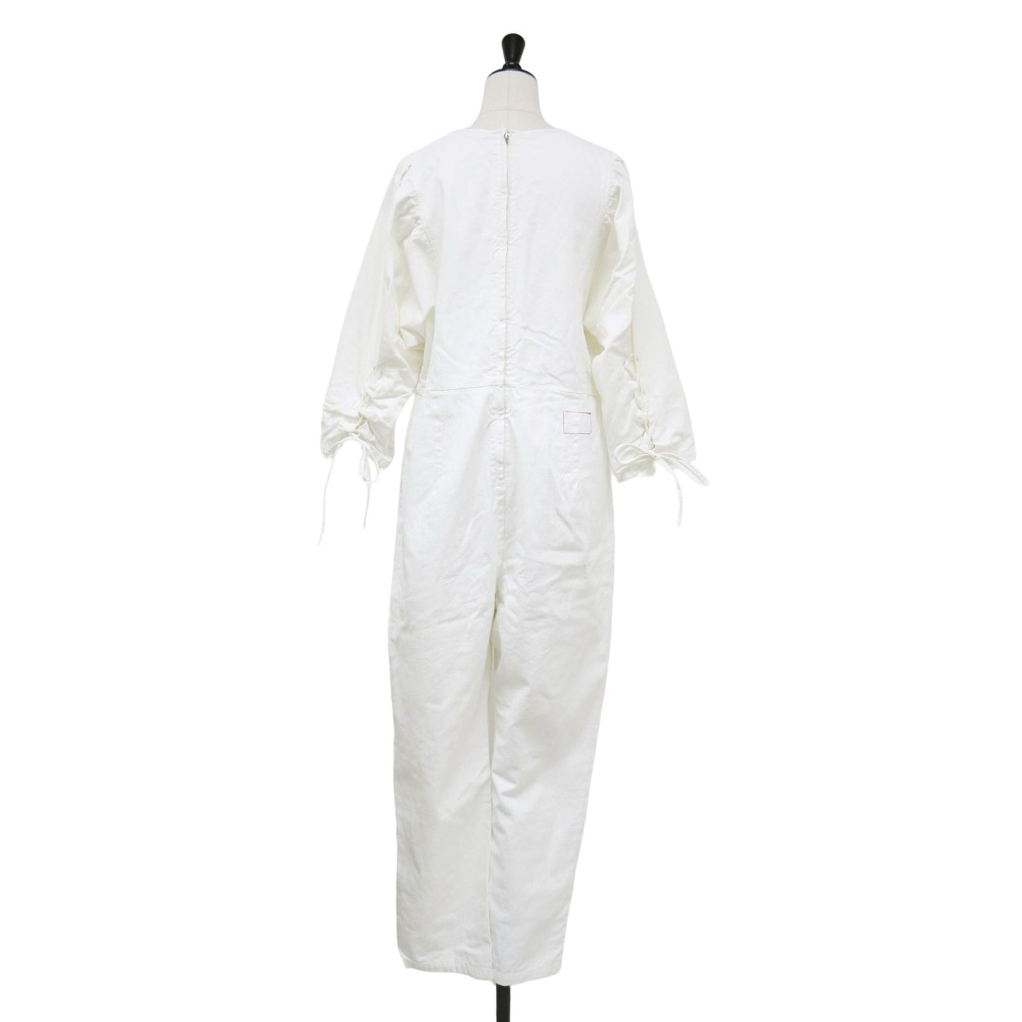 R.H.VINTAGE レースアップ スクエアネック ジャンプスーツ / Lace Up Square Neck Jumpsuit オールインワン サロペット